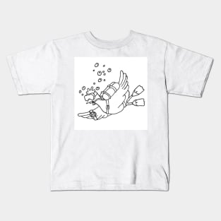 Scuba Snow (limited edition) Kids T-Shirt